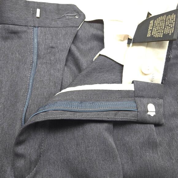 Savane Men's Gray Dress Pants 34X33 34 X 33 Trousers Slacks M medium Work - Picture 2 of 8